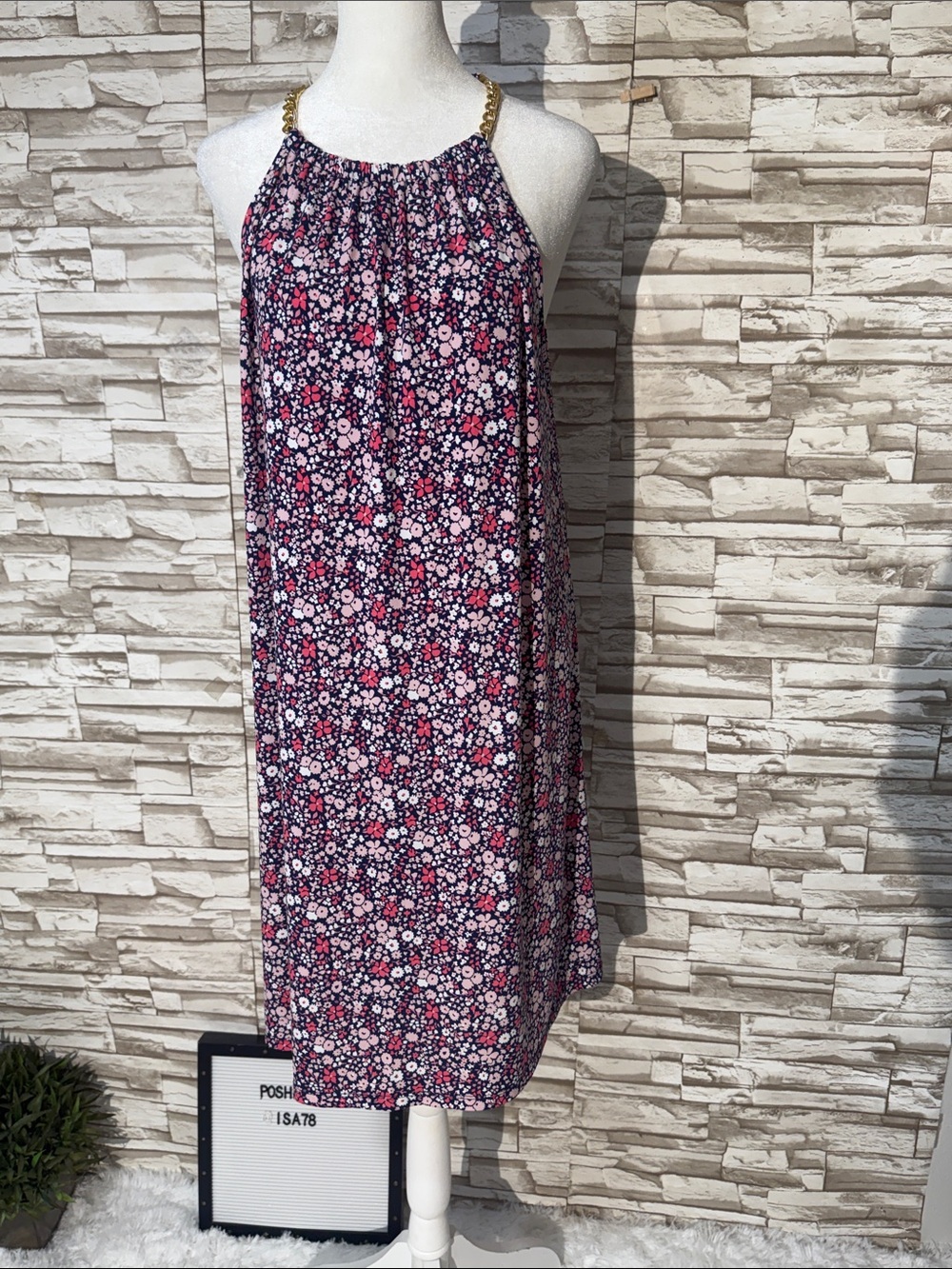 MICHAEL MICHAEL KORS chain strap dress